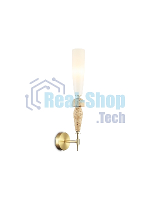 Настенный светильник Ambrella light LH75369 GD/WH золото/белый G9 max 28W 70*150*560