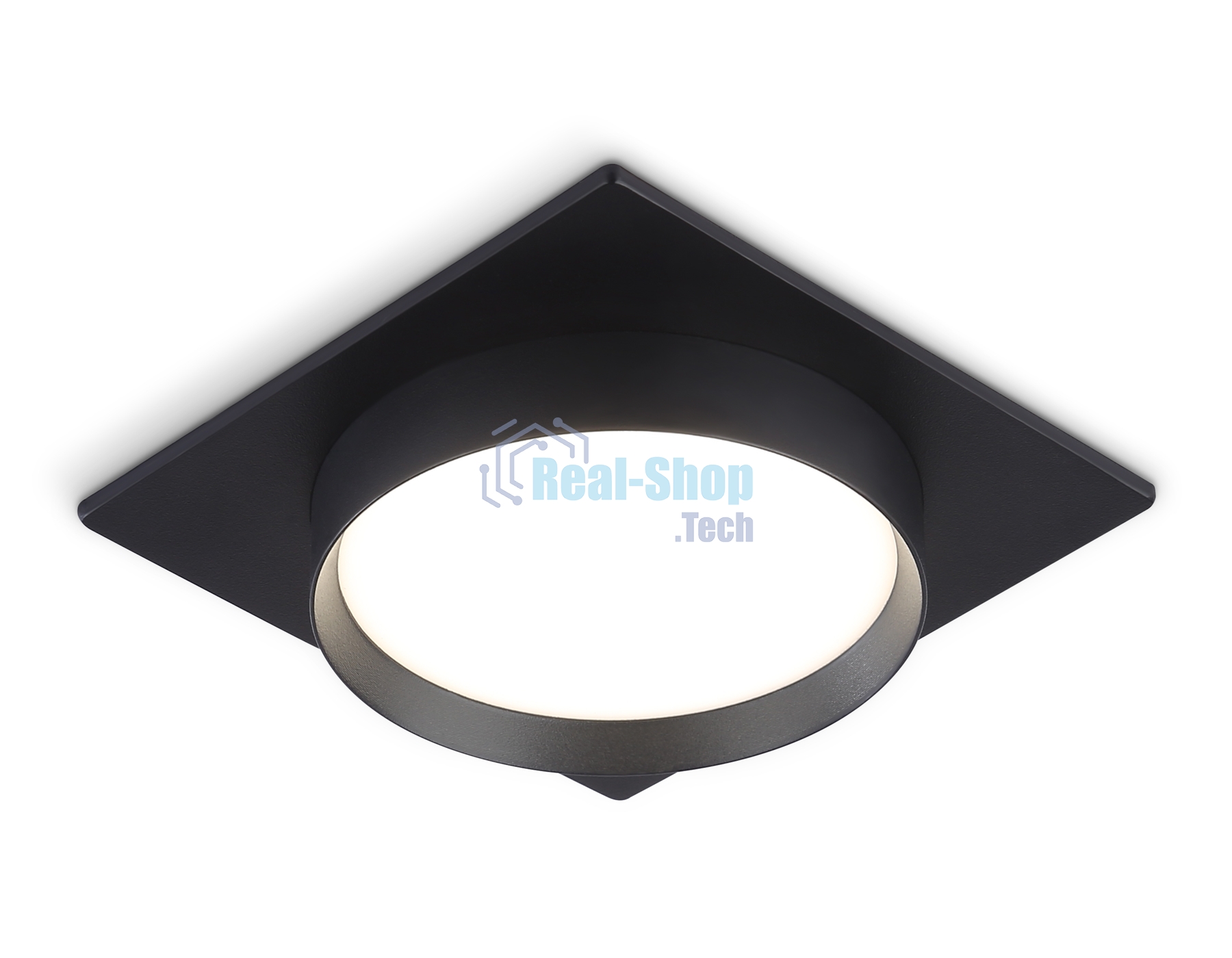 Светильник Ambrella light TN5231 BK черный GX53 110*110*35