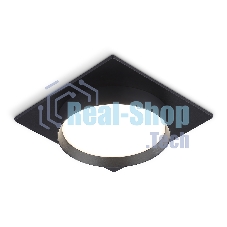 Светильник Ambrella light TN5231 BK черный GX53 110*110*35