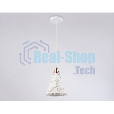 Светильник Ambrella light TR8429 WH/FGD белый/золото E27 max 40W D180*800