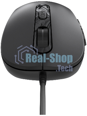 Мышь проводная Oklick 211M черный, 2400 dpi, USB, кнопки - 6