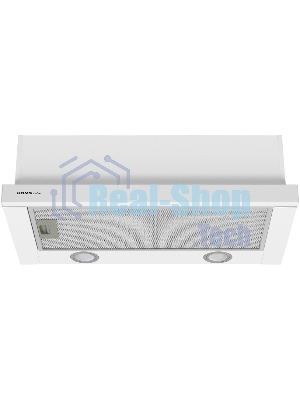 Вытяжка телескопическая HOMSair Flat 50 белый, 50 см, 520 куб. м/ч, 47 дБ