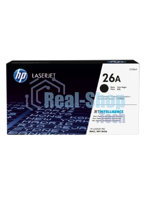 Тонер Картридж HP 26A CF226A черный для HP LJ Pro M402/M426 (3100 стр.)