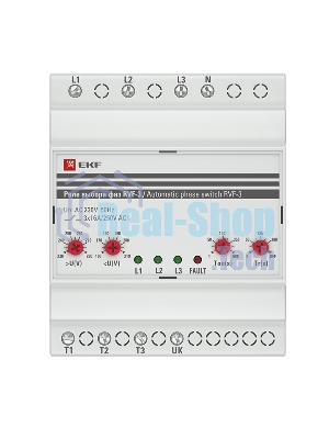 Реле выбора фаз РВФ-3 EKF RVF-3 EKF