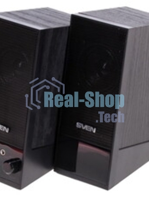 Акустическая система SVEN SPS-604 2.0 черный 4Вт
