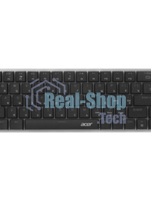 Клавиатура проводная Acer OKW302 (ZL.KBDCC.01C), USB, серебристый