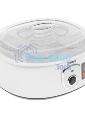 Йогуртница Centek CT-1442 15 Вт, 200 мл, емкостей - 7 шт, материал баночек - стекло, белый