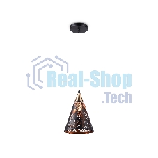 Светильник Ambrella light TR8431 BK/FGD черный/золото E27 max 40W D180*800