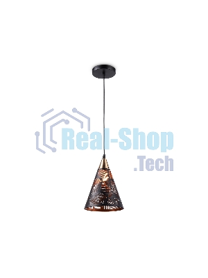 Светильник Ambrella light TR8431 BK/FGD черный/золото E27 max 40W D180*800