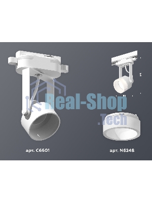 Светильник Ambrella light XT6601085 WH/FR белый/белый матовый MR16 GU10 (C6601, N6248)