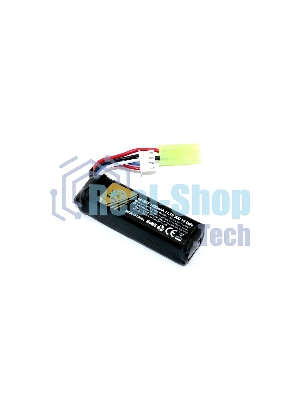 Портативный аккумулятор Li-Pol 11.1V 401855 1400mAh разъем mini Tamiya plug