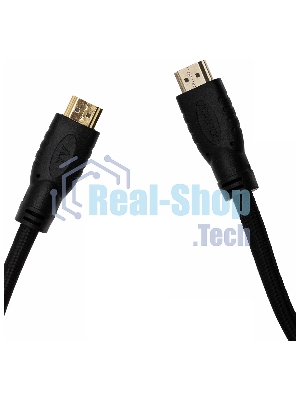 Кабель аудио-видео Cactus CS-HDMI.2-10 HDMI (m)/HDMI (m) 10м. позолоченные контакты черный