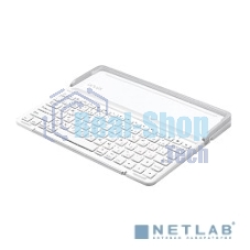 Клавиатура Delux iStation беспроводная, Bluetooth, белый