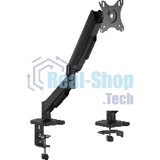 Кронштейн для мониторов Cactus CS-VM-MG-80-BK черный/белый 17