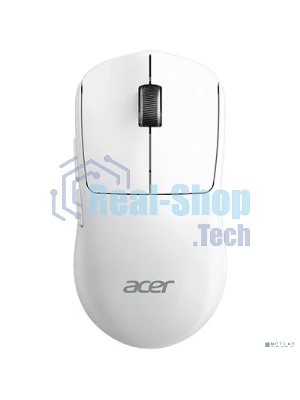 Мышь беспроводная/проводная Acer OMR401 белый, 12000 dpi, радиоканал, Bluetooth, USB, кнопки - 5