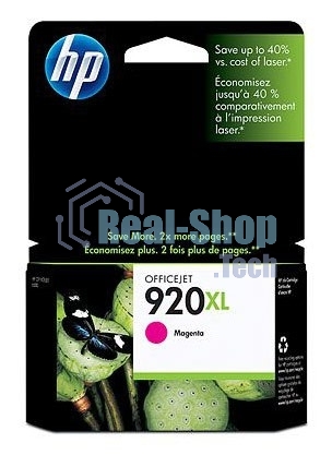 Картридж струйный HP 920XL CD973AE пурпурный для HP OJ 6000/6500 (700 стр.)