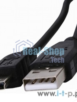 Кабель Rexant Шнур mini USB (male) - USB-A (male) 0.2M черный
