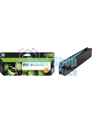 Картридж струйный HP №971XL CN626AE голубой для HP OJ Pro X476dw/X576dw/X451dw/X551dw (6600 стр.)