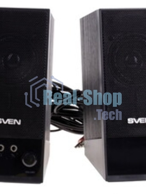 Акустическая система SVEN SPS-604 2.0 черный 4Вт
