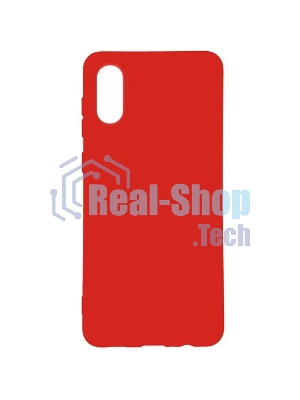 Чехол (клип-кейс) DF sOriginal-27, для Samsung Galaxy A02, красный df soriginal-27 (red)