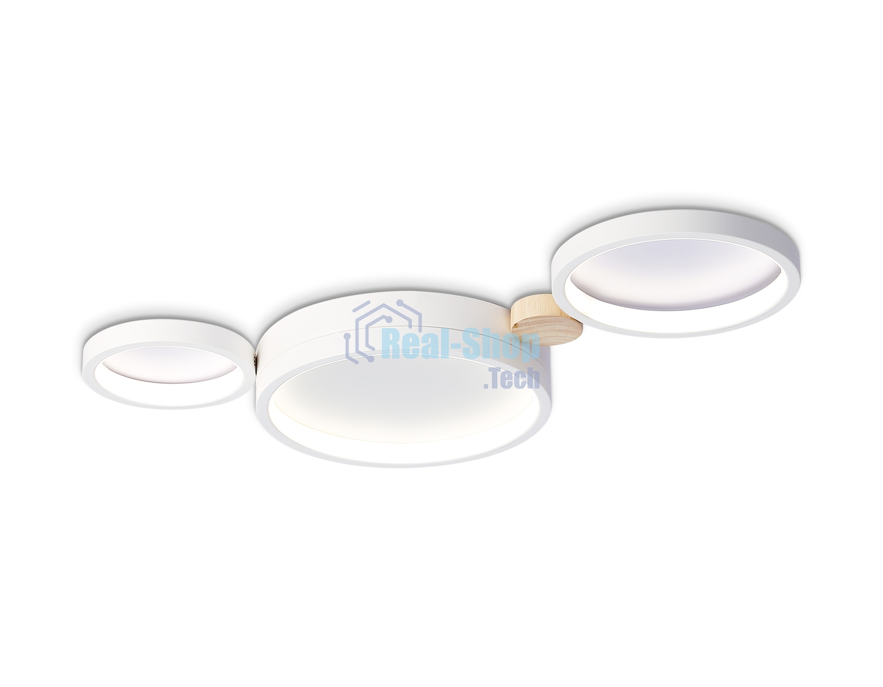 Светильник Ambrella light FL4812/3 WH белый 3000K-6400K 45W 620*290*55 (ПДУ ИК)