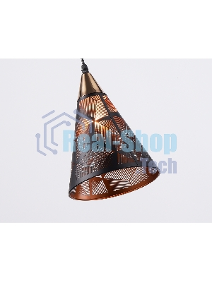 Светильник Ambrella light TR8431 BK/FGD черный/золото E27 max 40W D180*800