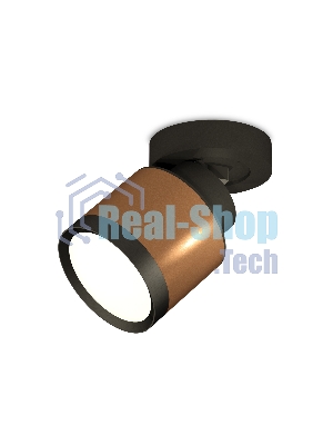 Светильник Ambrella Light XM8117001 SCF/SBK/PBK кофе песок/черный песок/черный полированный GX53 (A2229, A2106, C8117, N8113)