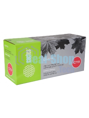 Картридж лазерный Cactus CS-C719 черный (2100 стр.) для Canon i-SENSYS MF5840/MF5880; LBP6300/6650