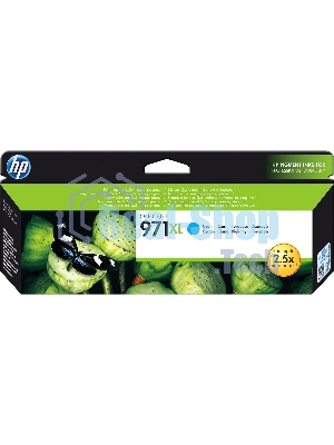 Картридж струйный HP №971XL CN626AE голубой для HP OJ Pro X476dw/X576dw/X451dw/X551dw (6600 стр.)