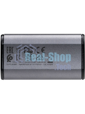 Внешний SSD ADATA Elite SE880, 500 Gb, USB 3.2 Gen 2x2 Type-C, R/W 2000/2000, серый