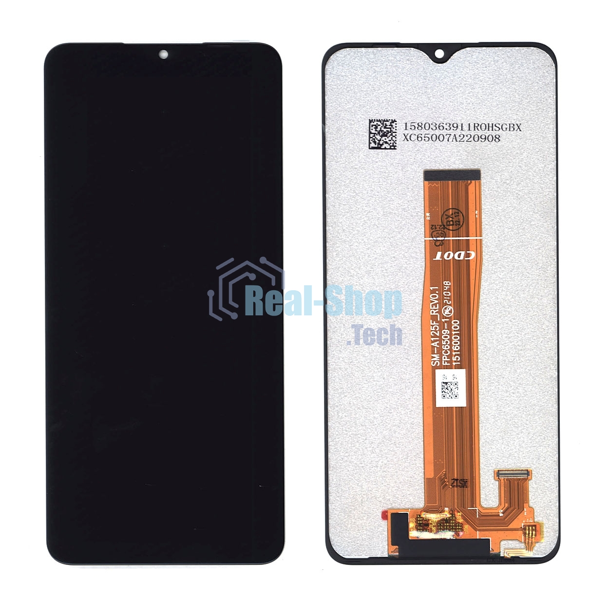 Дисплей для Samsung Galaxy A12 Nacho SM-A127F/DSN (incell) черный