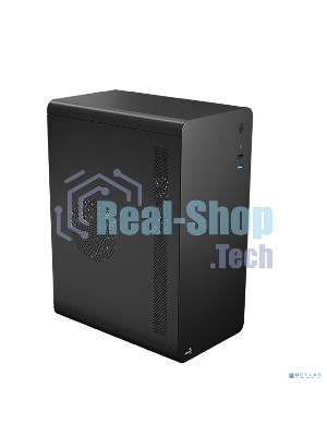 Компьютерный корпус Aerocool / Formula CS-110-S-BK-v1 (mATX, 0.7мм, USB 3.0 x1, USB 2.0 x2, 1x 8см Black Fan)