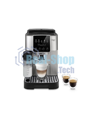 Кофемашина автоматическая DeLonghi ECAM220.80.SB серебристый, исп. кофе - молотый/зерновой, 1.8 л, 1450 Вт, 15 Бар.