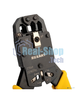 Кримпер Rexant HT-200R для обжима 10P10C, 8P8C, 6P6C, 4P4C