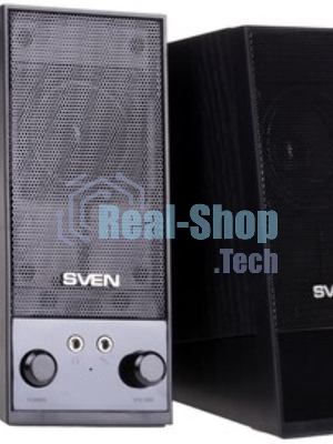 Акустическая система SVEN SPS-604 2.0 черный 4Вт