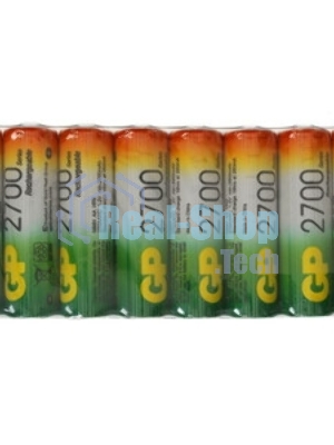 Аккумулятор GP 270AAHCRGY AA NiMH 2700mAh (16шт) спайка