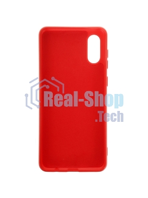 Чехол (клип-кейс) DF sOriginal-27, для Samsung Galaxy A02, красный df soriginal-27 (red)
