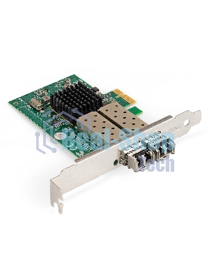 Комплект: Сетевой адаптер SFP ExeGate EXE-82576-F2 + Трансивер Multi-Mode до 550м ExeGate EXT-1G-MM850-LC2-550M (EX296229RUS: PCI-E x1 v2.0, порты 2x SFP (10/100/1000Mb/s), Gigabit Server NIC Intel Chipset 82576-F2 + EX298329RUS: Tx:850/Rx:850 нм, до 550 м, разъем Duplex LC)