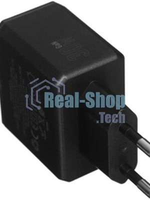 Сетевое зарядное устройство BOROFONE (6941991110641) 1USB+1Type-C 3.0A QC3.0 PD 30W, черный