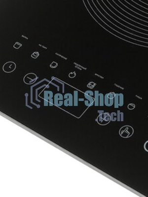 Плита настольная индукционная BQ HP104B чёрный, 2 кВт, индукция, конфорки - 1, стеклокерамика, сенсор
