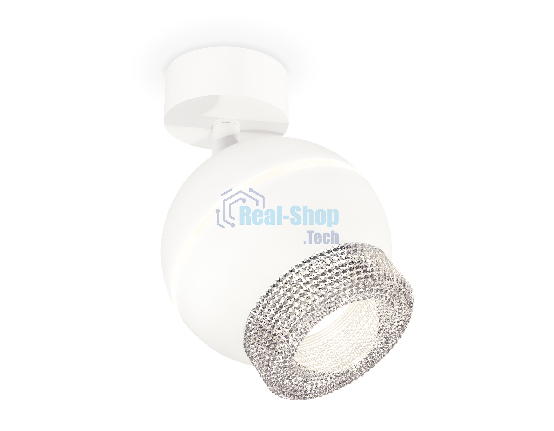 Комплект поворотного светильника Ambrella light XM1101010 SWH/CL белый песок/прозрачный MR16 GU5.3 LED 3W 4200K (A2202, C1101, N7191)
