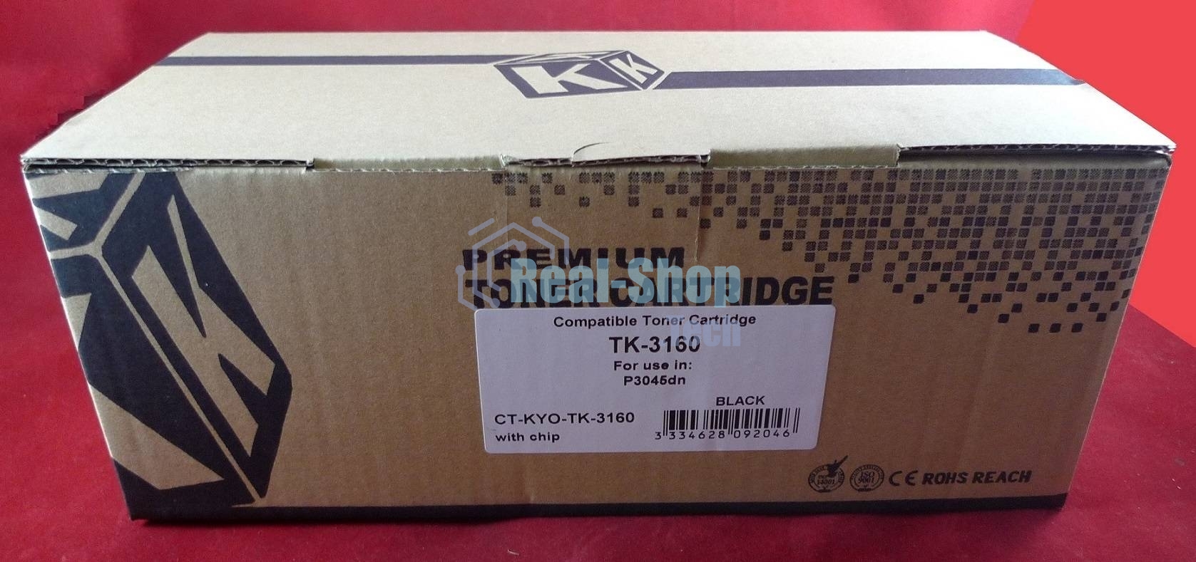 Картридж лазерный для Kyocera-Mita P3045/P3050/P3055/P3060 TK-3160 12.5K (С ЧИПОМ) JPN