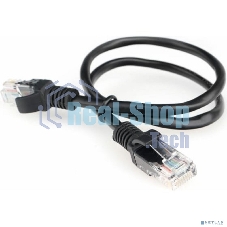 Патч-корд CCA light UTP Гарнизон PC-UTP-5e-0.5-BK cat.5e, 0.5м, литой, многожильный черный