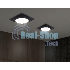Светильник Ambrella light TN5231 BK черный GX53 110*110*35