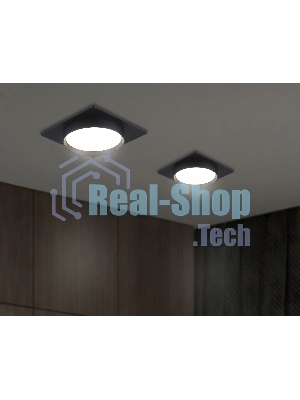 Светильник Ambrella light TN5231 BK черный GX53 110*110*35