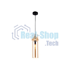 Светильник Ambrella light TR3560 BK/TI черный/янтарь E27 max 40W D130*1200