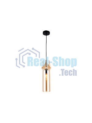 Светильник Ambrella light TR3560 BK/TI черный/янтарь E27 max 40W D130*1200