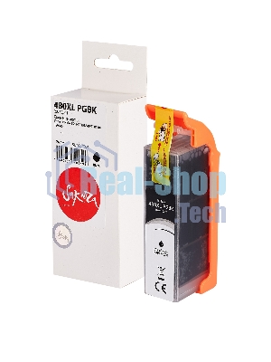 Картридж струйный Sakura 2023C001 (480XL PG Black) для Canon, черный, 24,4 мл., 600 к.