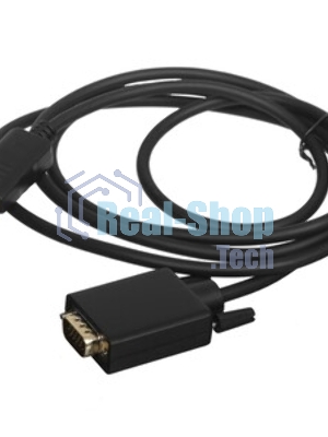 Кабель-переходник VCOM DisplayPort --> VGA_M/M 1,8 м CG607-1.8M