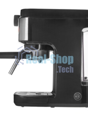 Кофеварка рожковая ARESA AR-1612 черный, исп. кофе - молотый, 1,5 л, 1100 Вт, 15 бар